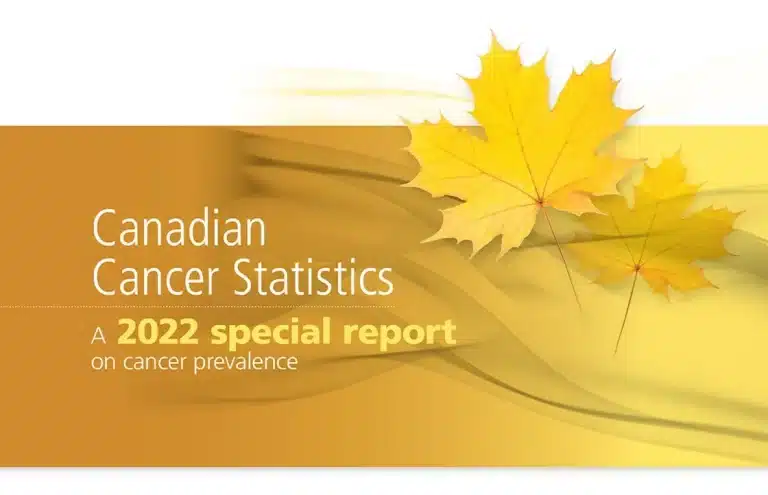 Report reveals over 1.5 million people in Canada are living with or beyond cancer