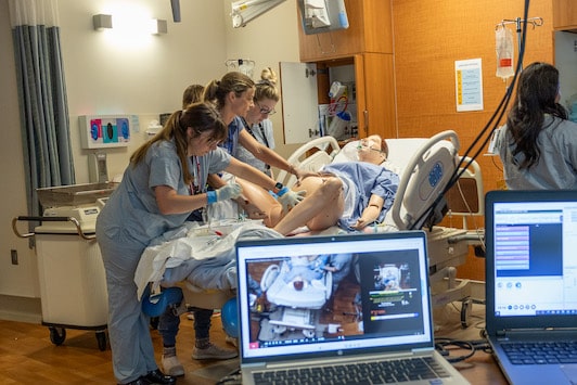 Niagara Health hosts first simulated  emergency with new interactive ‘SimMom’