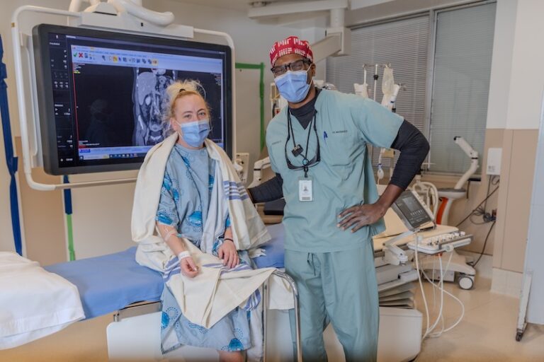 A Canadian first: New device helps to tackle challenging deep vein thrombosis cases